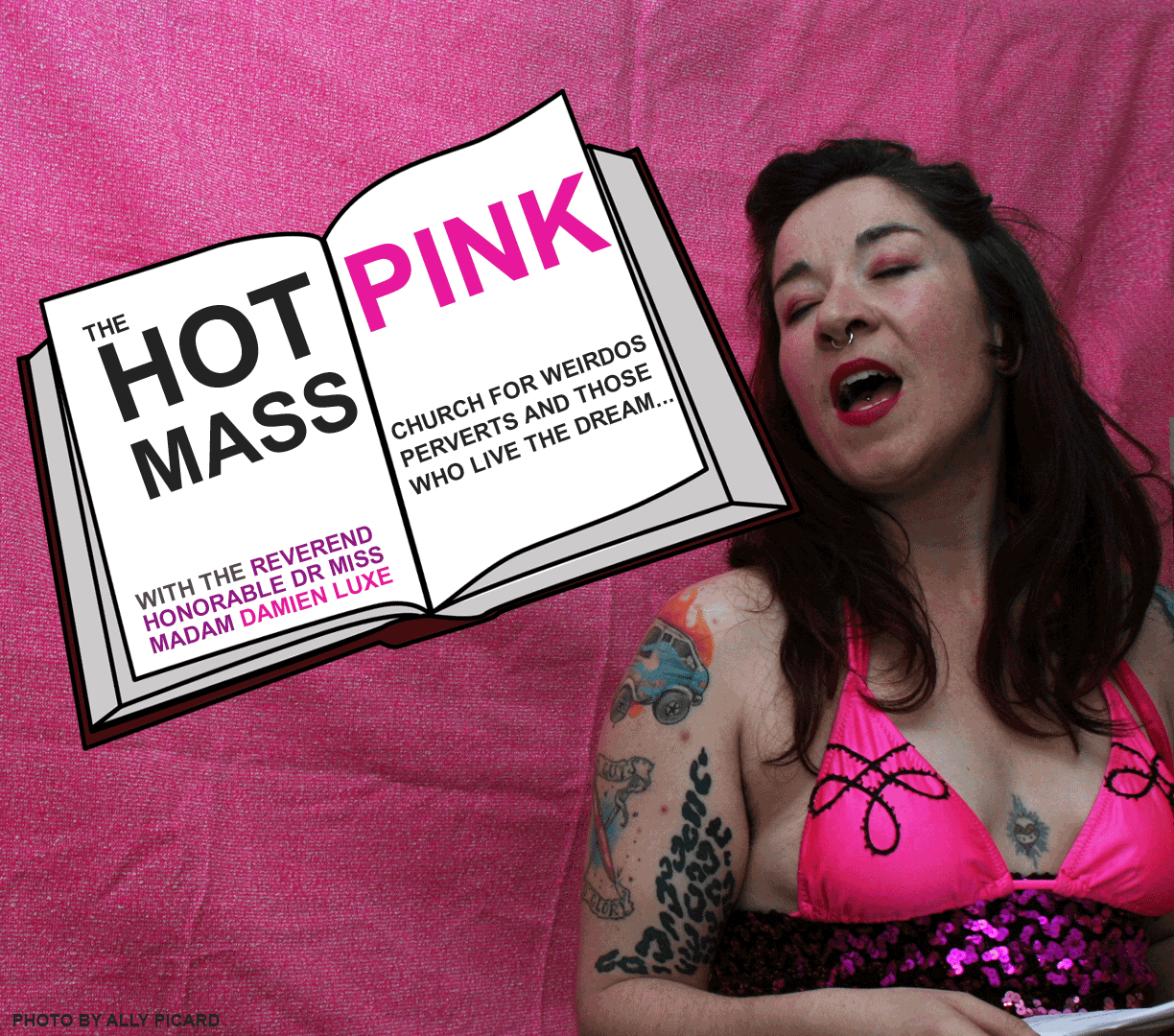 Hot Pink Mass flyer
